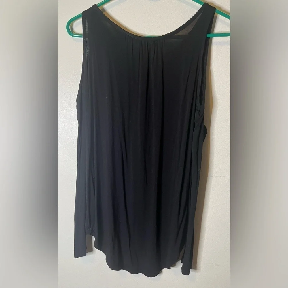 Long sleeve open shoulder top size medium - Picture 3 of 4